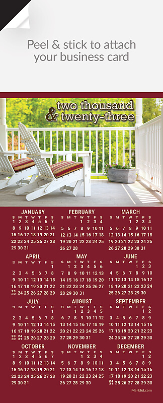 Picture of 2023 QuickStix Calendar Magnets - Always Welcome