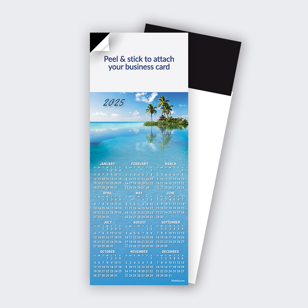 Picture of 2024 QuickStix Calendar Magnets - Island Utopia