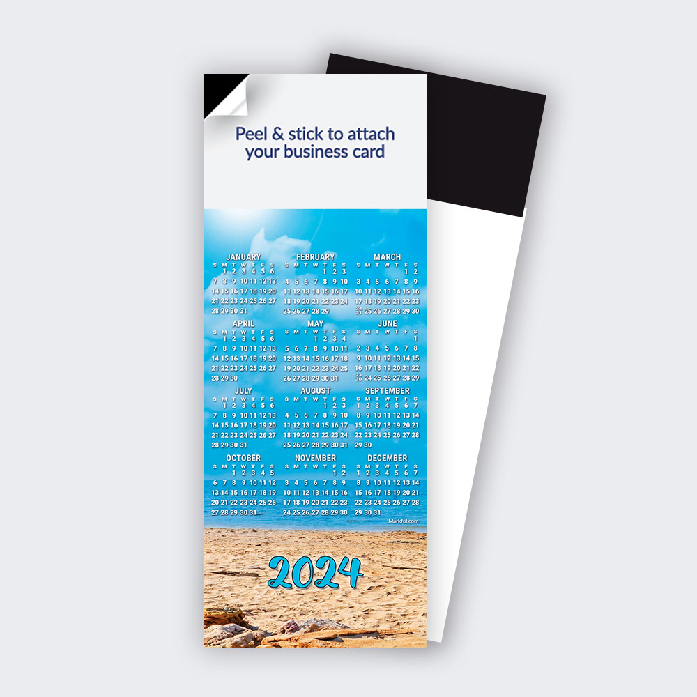Picture of 2024 QuickStix Calendar Magnets - Clear Blue Skies