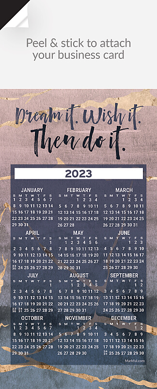 Picture of 2023 QuickStix Calendar Magnets - Then Do It