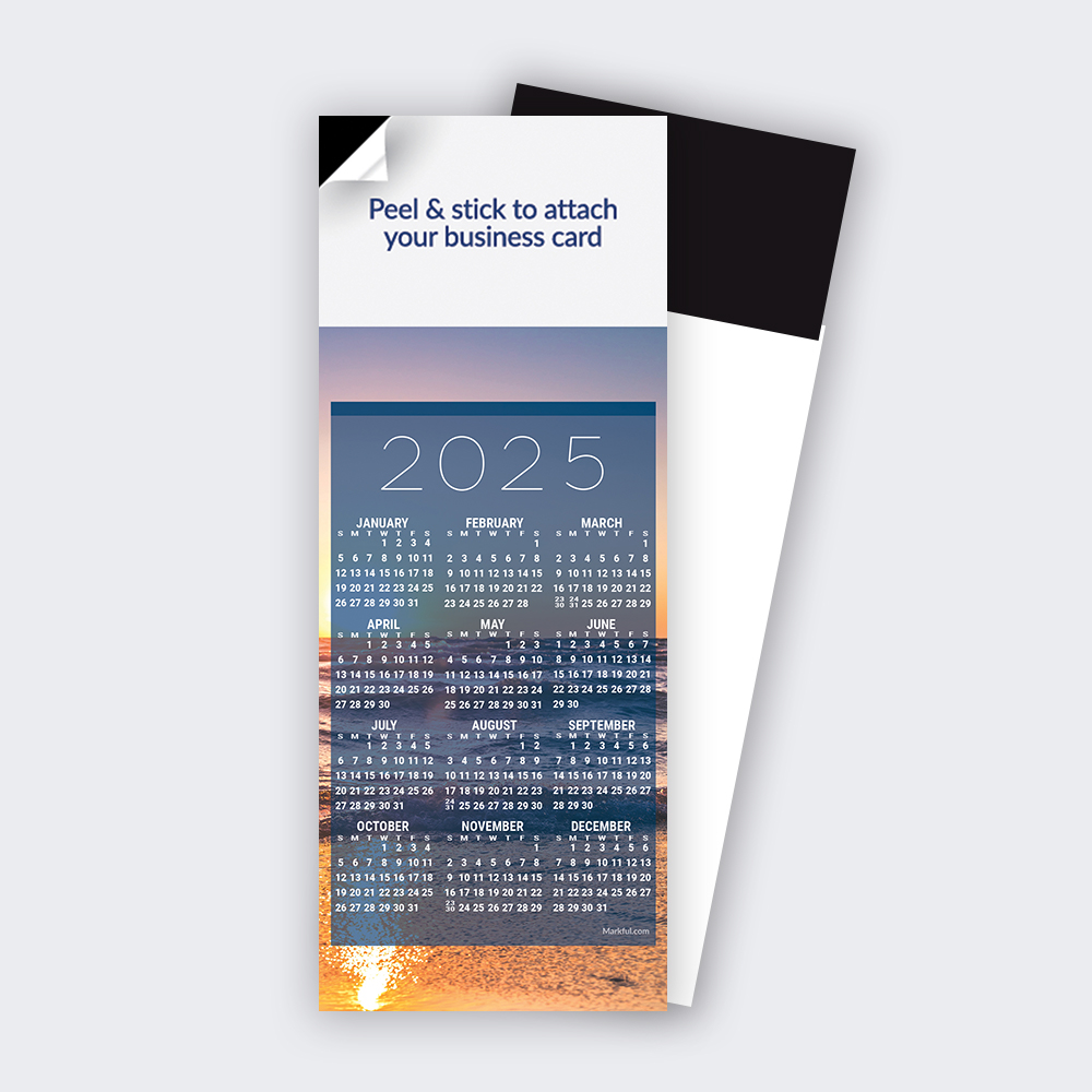 Picture of 2024 QuickStix Calendar Magnets - Shimmering Sunset
