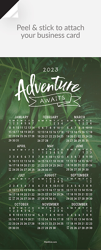 Picture of 2023 QuickStix Calendar Magnets - Adventure Awaits