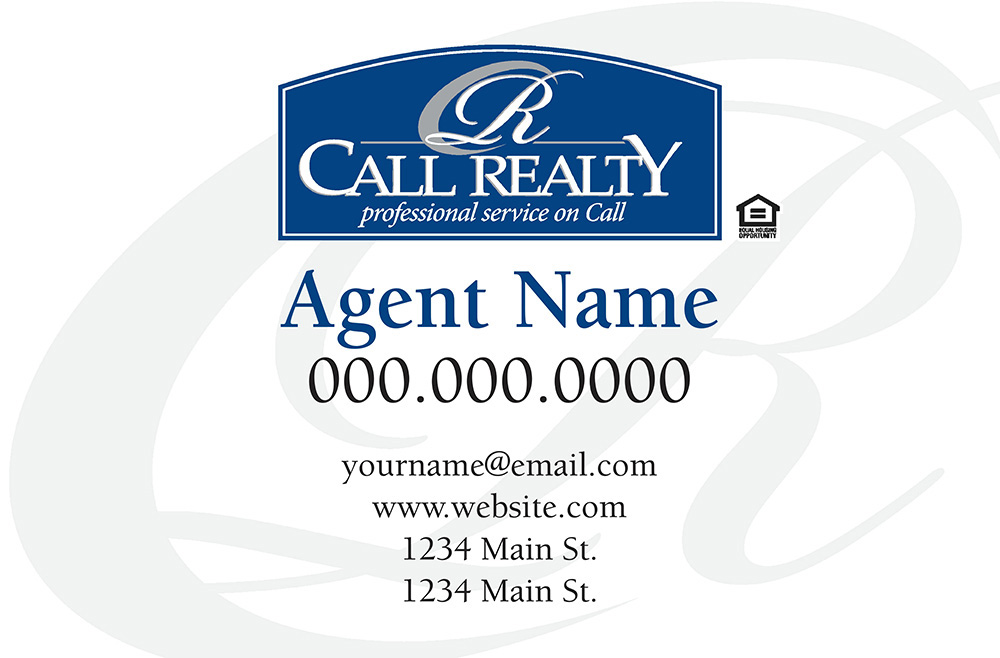 Picture of Call Realty Car Magnet