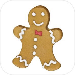 Picture of Envelope Sealers - Gingerbread Man