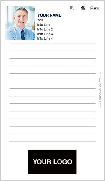 Picture of Custom Notepads - Corporate Lines