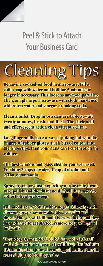 Picture of Cleaning Tips
