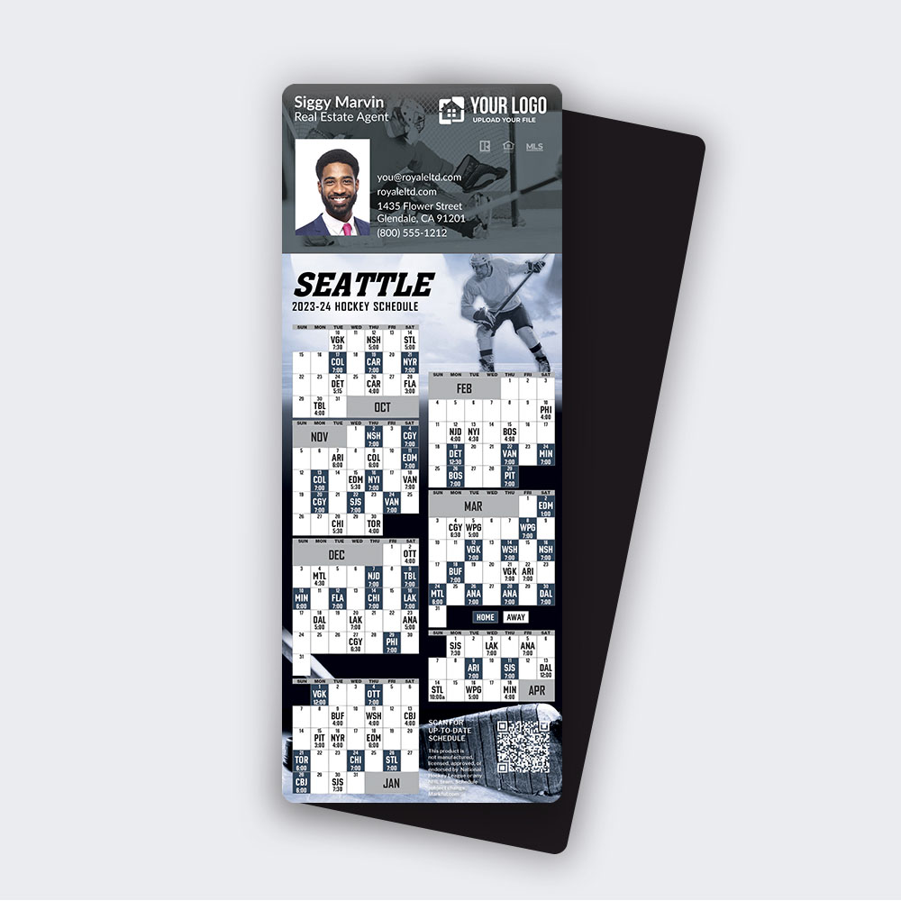 Picture of 2023-24 Custom QuickMagnet Hockey Magnets - Seattle Kraken