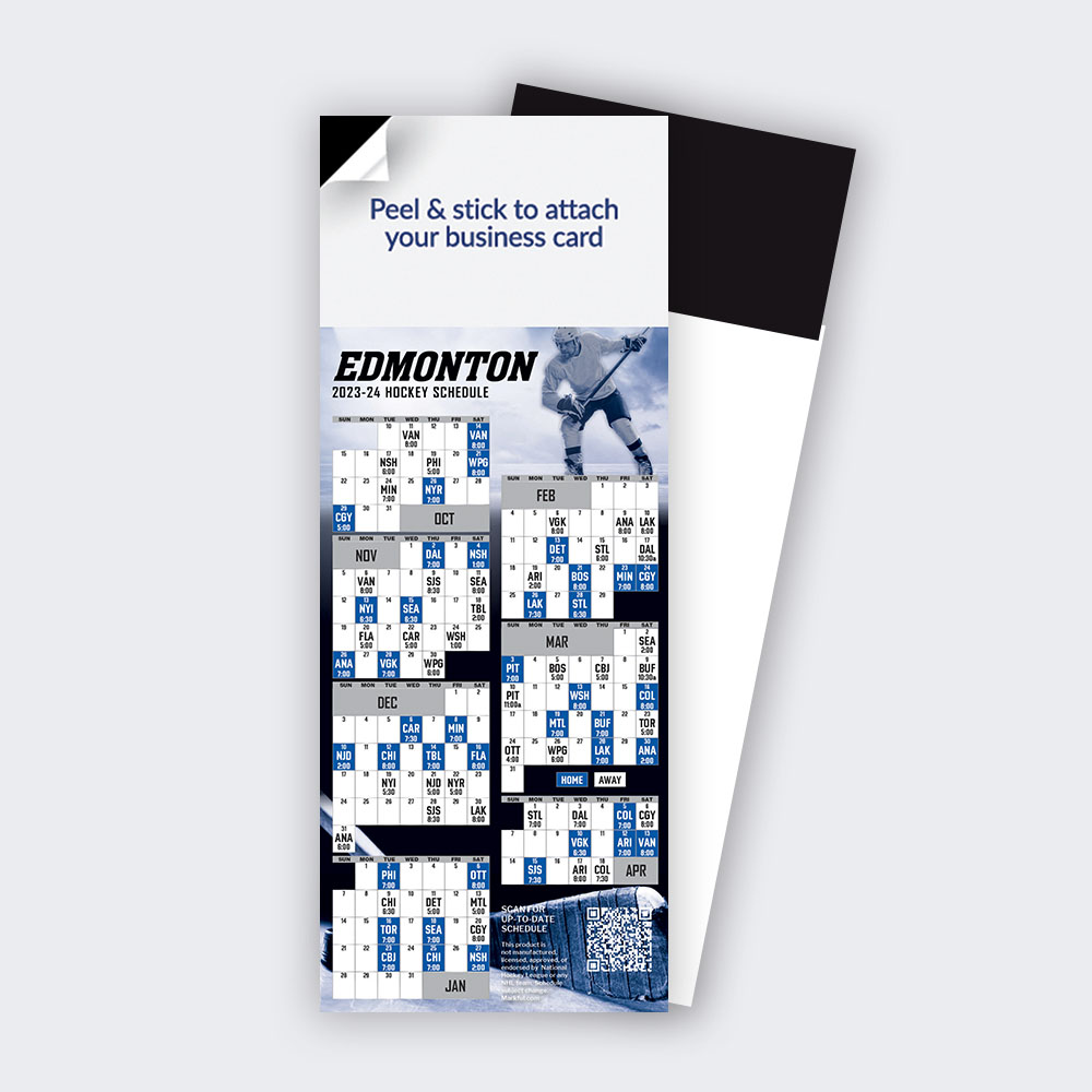 Picture of 2023-24 QuickStix Hockey Magnets - Edmonton Oilers