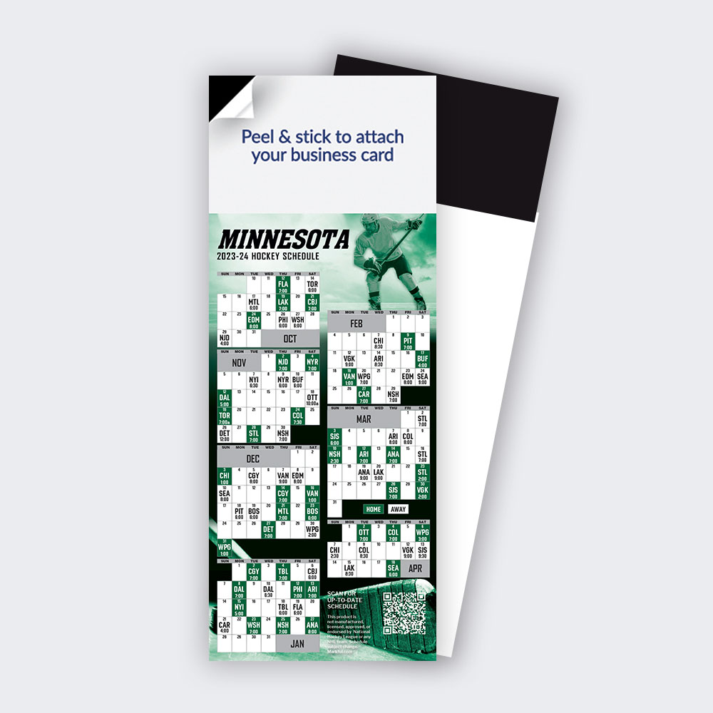 Picture of 2023-24 QuickStix Hockey Magnets - Minnesota Wild - 1000 Pack
