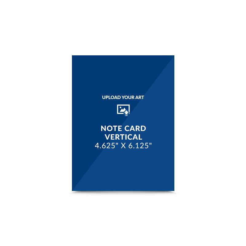 Picture of General Note Cards - Your Artwork - Note Cards Vertical