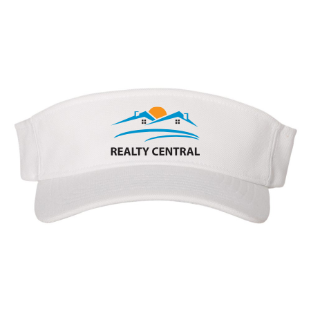 Picture of Flexfit Comfort Fit Visor - Adult One Size White