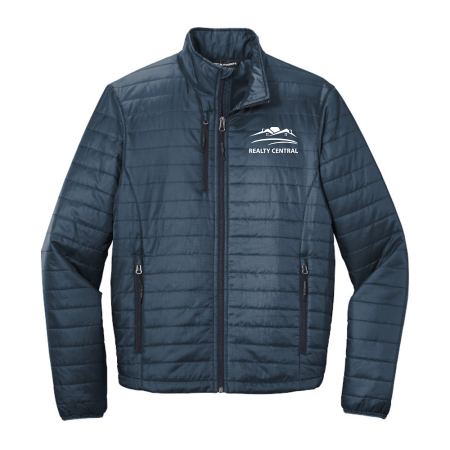 Picture of Packable Puffy Jacket - Men's River Blue