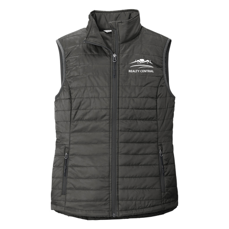 Picture of Packable Puffy Vest - Women's Gray