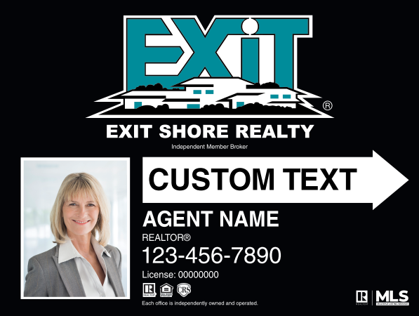Picture of Sign - Directional EXIT Realty Corp