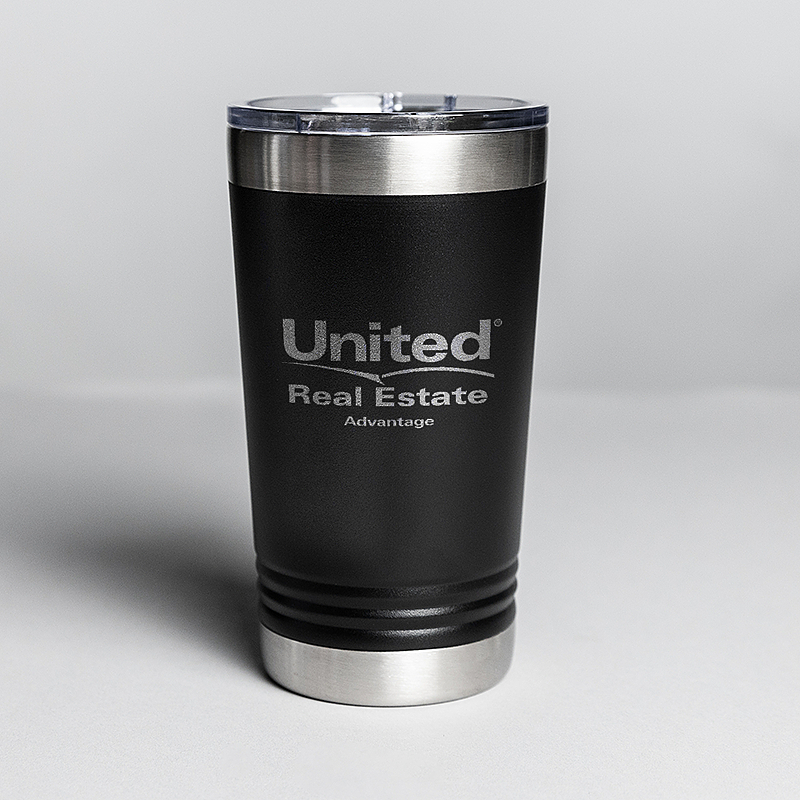 Picture of Black 16 oz. Polar Camel Pint with Slider Lid