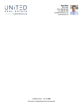 Picture of United Real Estate Group White 70lb Letterhead 