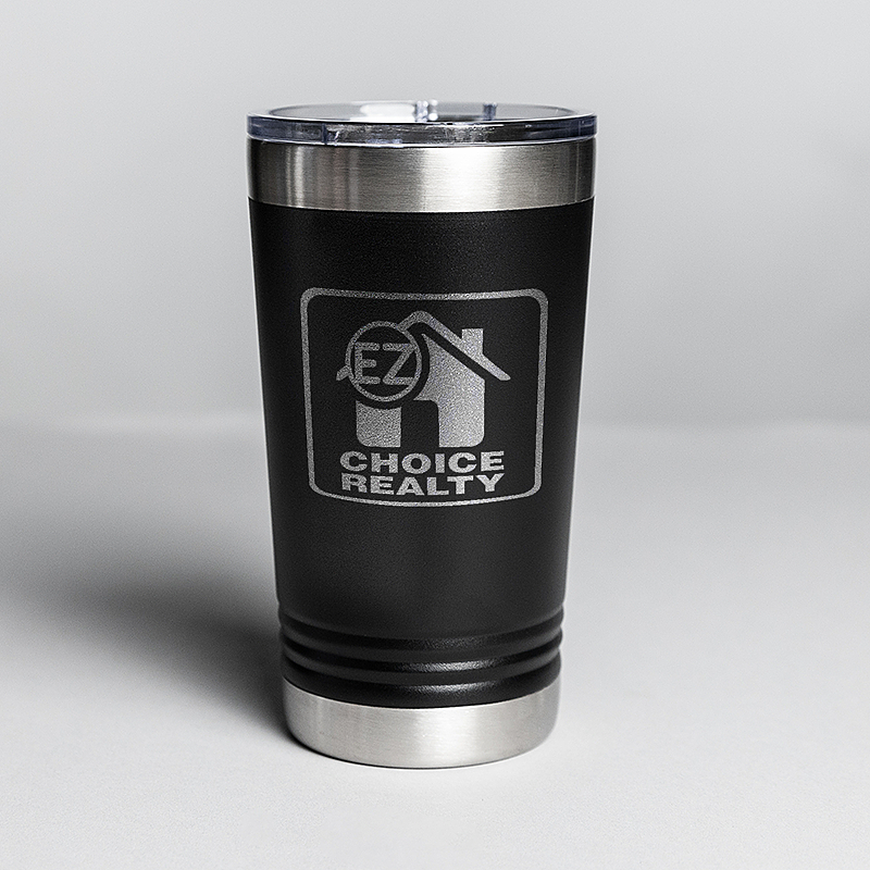 Picture of Black 16 oz. Polar Camel Pint with Slider Lid