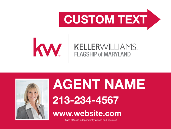 Picture of Keller Williams Augusta Partners Directional and Open House Signs