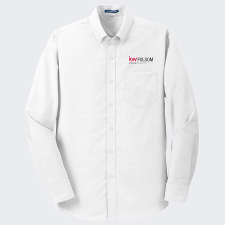 Picture of Wrinkle Free Long Sleeve Oxford - Men's White