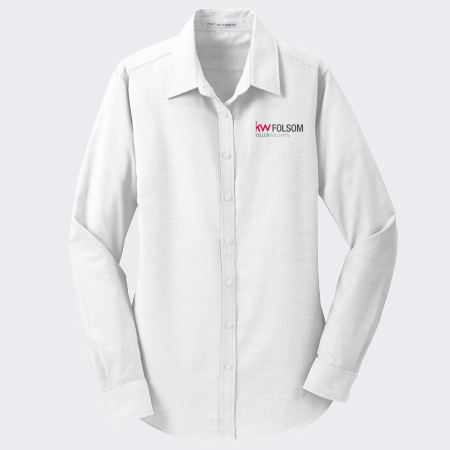Picture of Wrinkle Free Long Sleeve Oxford - Women's White