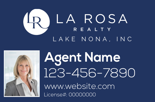 Picture of La Rosa Realty Car Magnet