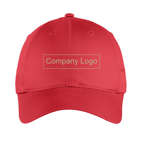 Picture of Nike Unstructured Twill Cap - Adult One Size Red