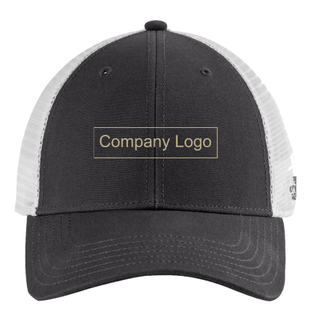 Picture of The North Face Trucker Cap - Adult One Size Heather Gray-White