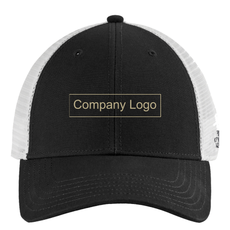 Picture of The North Face Trucker Cap - Adult One Size Black-White