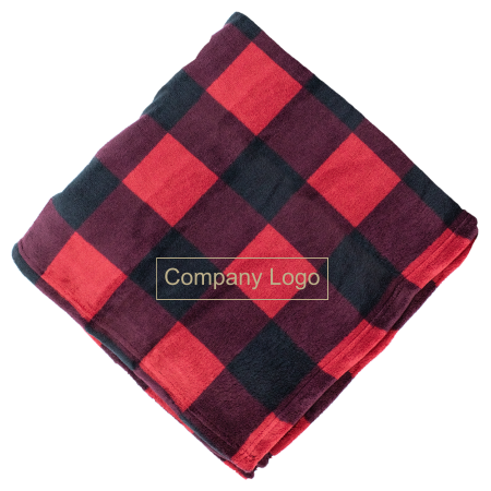 Picture of Ultra Plush Blanket - Adult One Size Buffalo Plaid