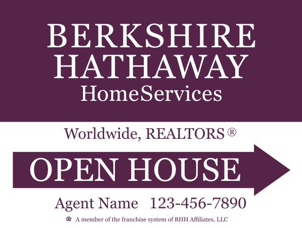 Picture of Sign - Directional: Berkshire Hathaway Corporate 
