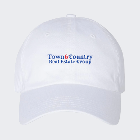 Picture of Classic Twill Hat - Adult One Size White