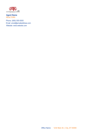Picture of eXp Realty White 70lb Letterhead
