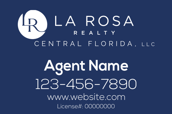 Picture of La Rosa Realty Car Magnet