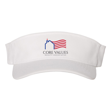 Picture of Flexfit Comfort Fit Visor - Adult One Size White