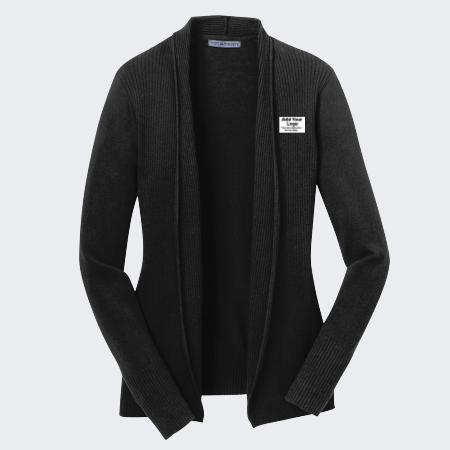 Picture of Port Authority Cardigan Sweater - Women's Black