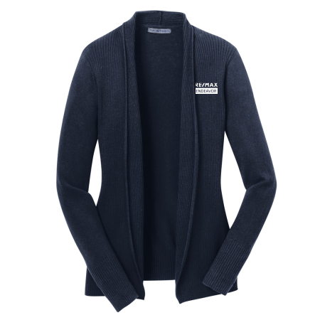 Picture of Port Authority Cardigan Sweater - Women's Navy