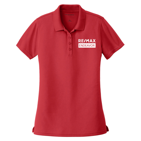 Picture of Moisture Wicking Micro Mesh Polo - Women's Red