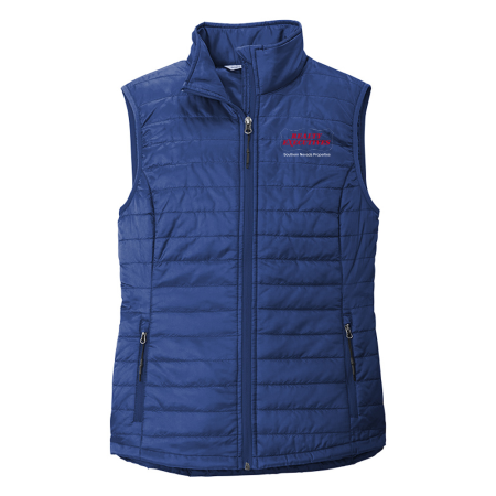 Picture of Packable Puffy Vest - Women's Cobalt