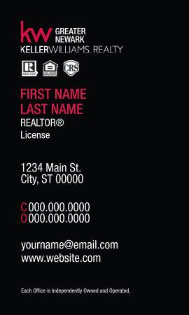 Picture of Keller Williams Realty Business Cards