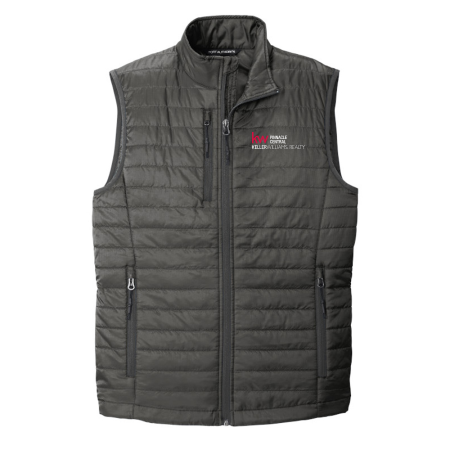 Picture of Packable Puffy Vest - Men's Gray