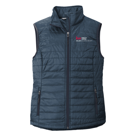 Picture of Packable Puffy Vest - Women's River Blue