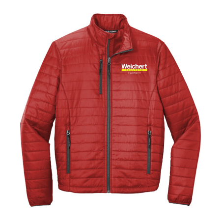 Picture of Packable Puffy Jacket - Men's Red