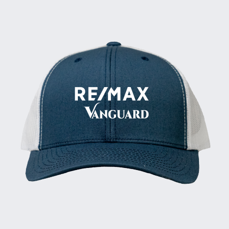Picture of Retro Trucker Hat - Adult One Size Navy-White