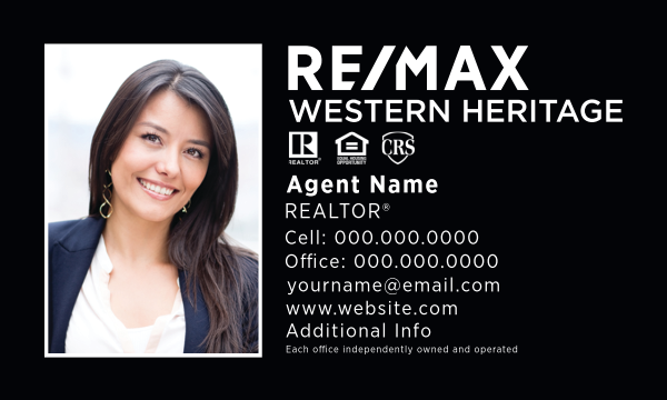 Picture of RE/MAX CENTER Business Cards