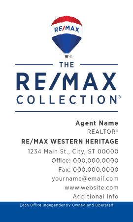 Picture of RE/MAX COMMUNITY Business Cards