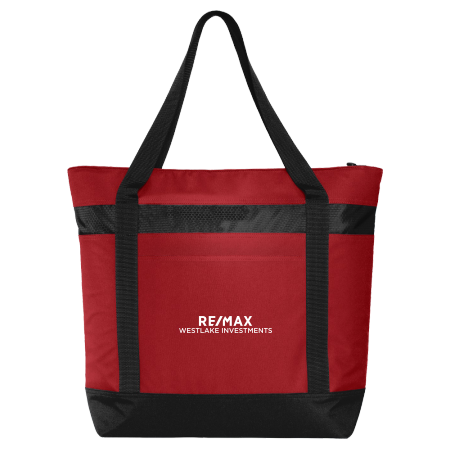 Picture of Large Tote Cooler - Adult One Size Red
