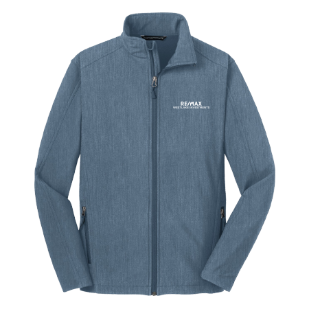 Picture of Softshell Jacket - Men's Heather Navy