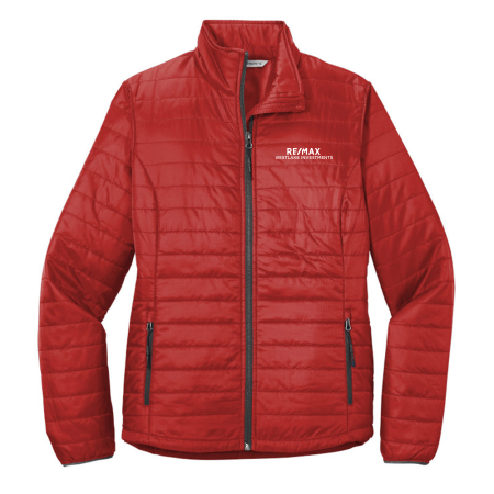 Picture of Packable Puffy Jacket - Women's Red