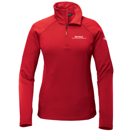 Picture of The North Face Mountain Peaks 1/4-Zip Fleece - Women's Red