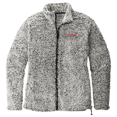 Picture of Ladies Cozy Sherpa Jacket - Women's Heather Gray